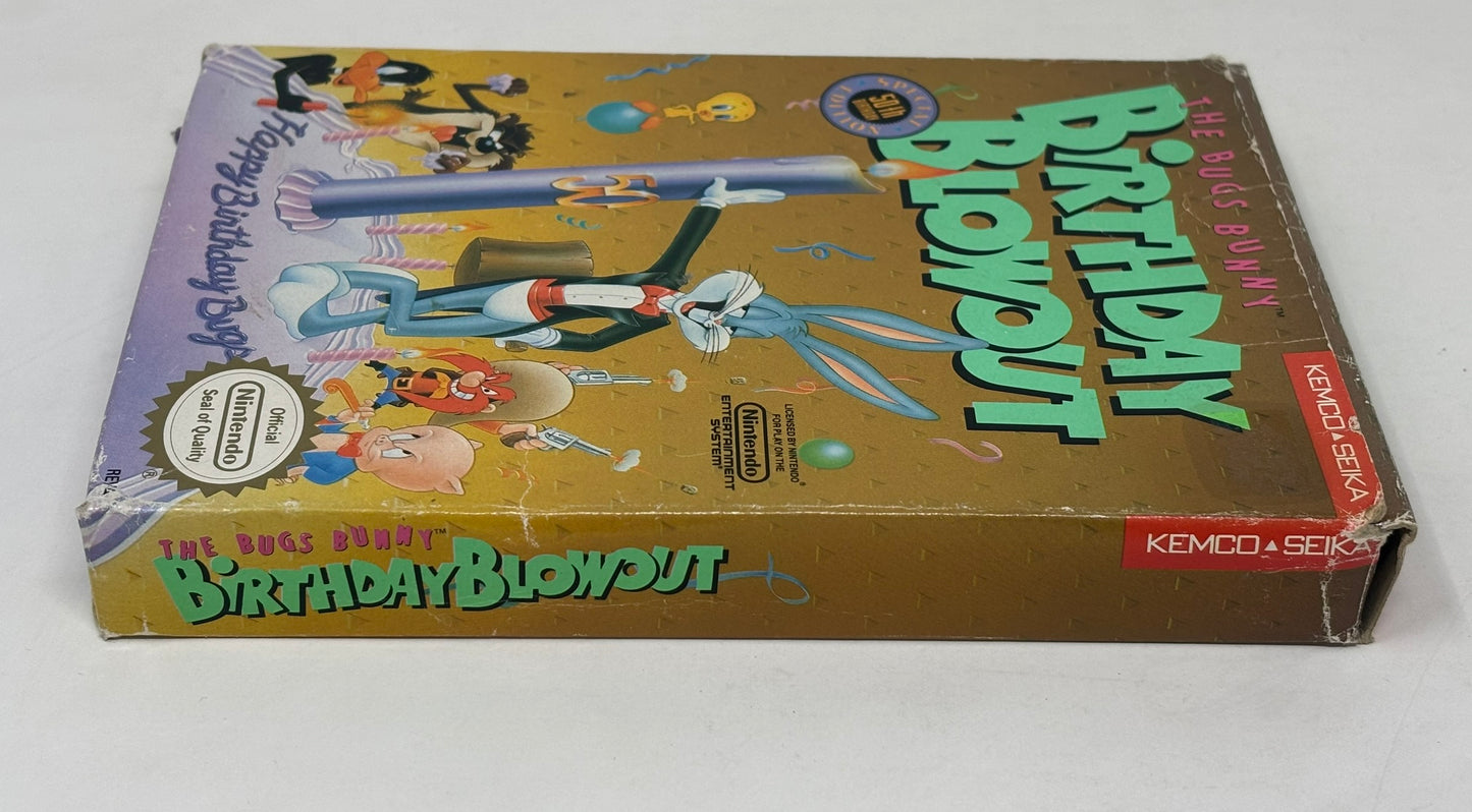 NES Nintendo - Bus Bunny Birthday Blowout - Complete