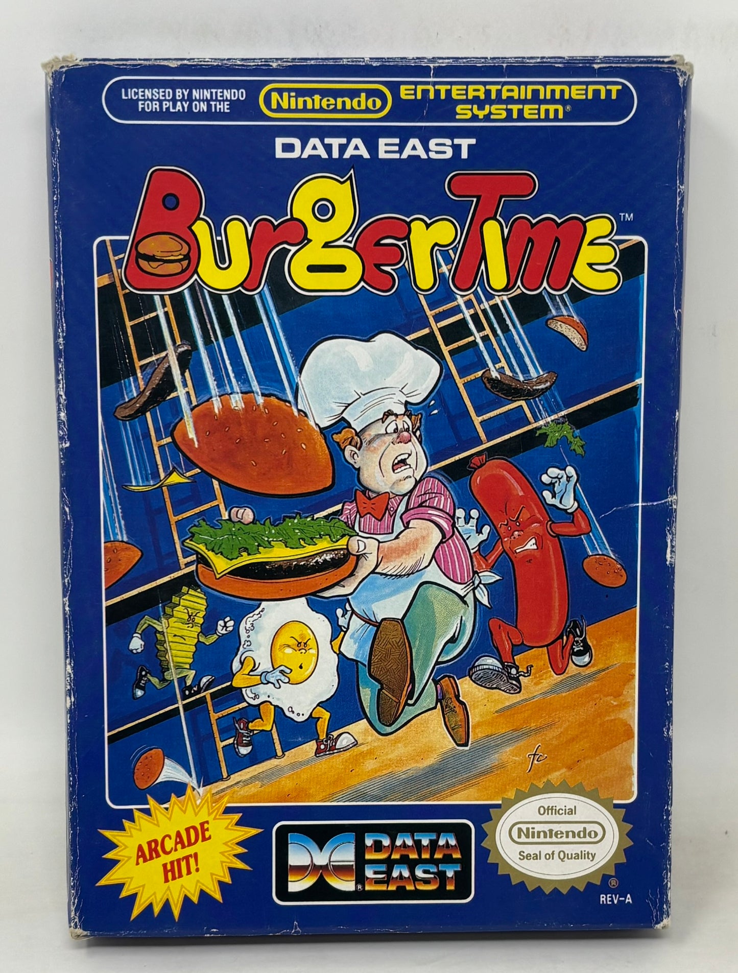 NES Nintendo - BurgerTime - Complete