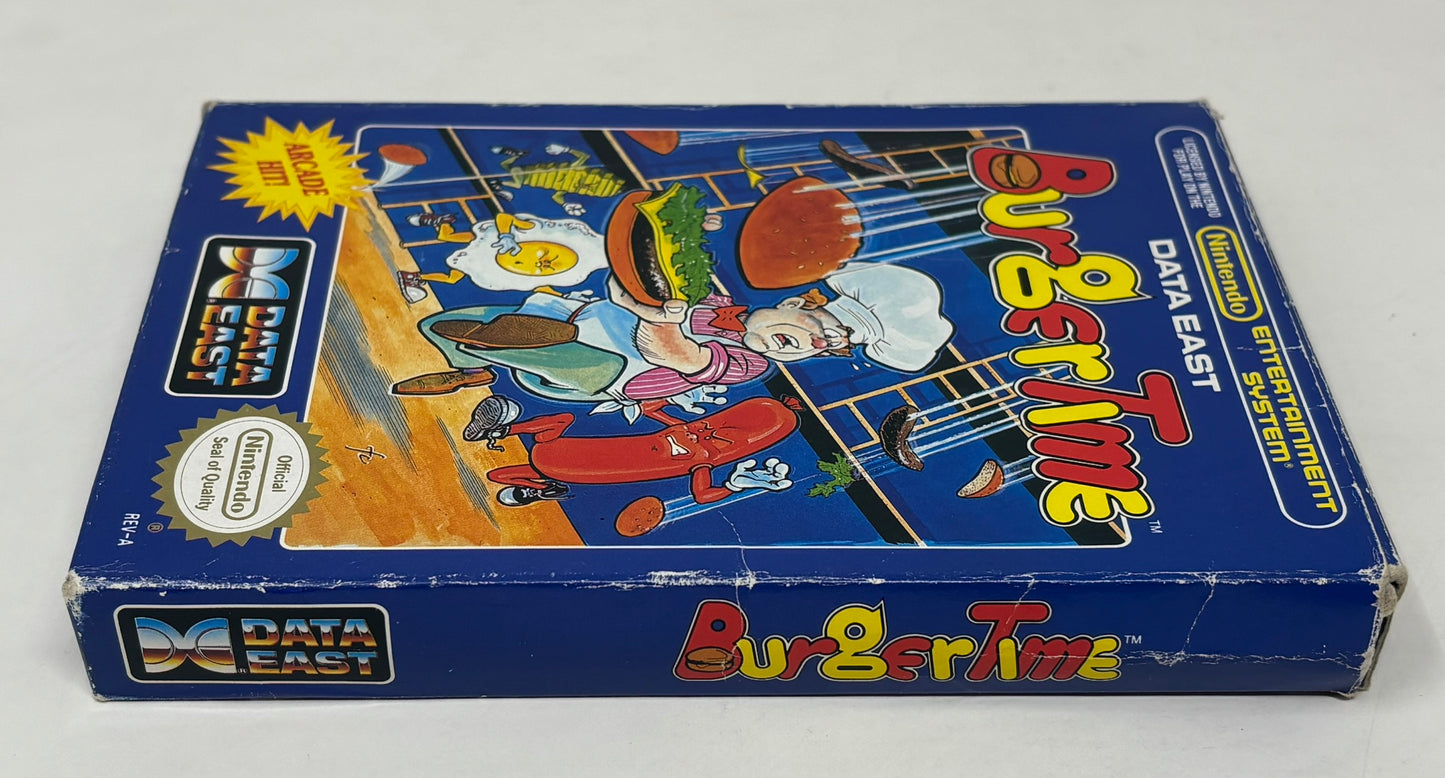 NES Nintendo - BurgerTime - Complete