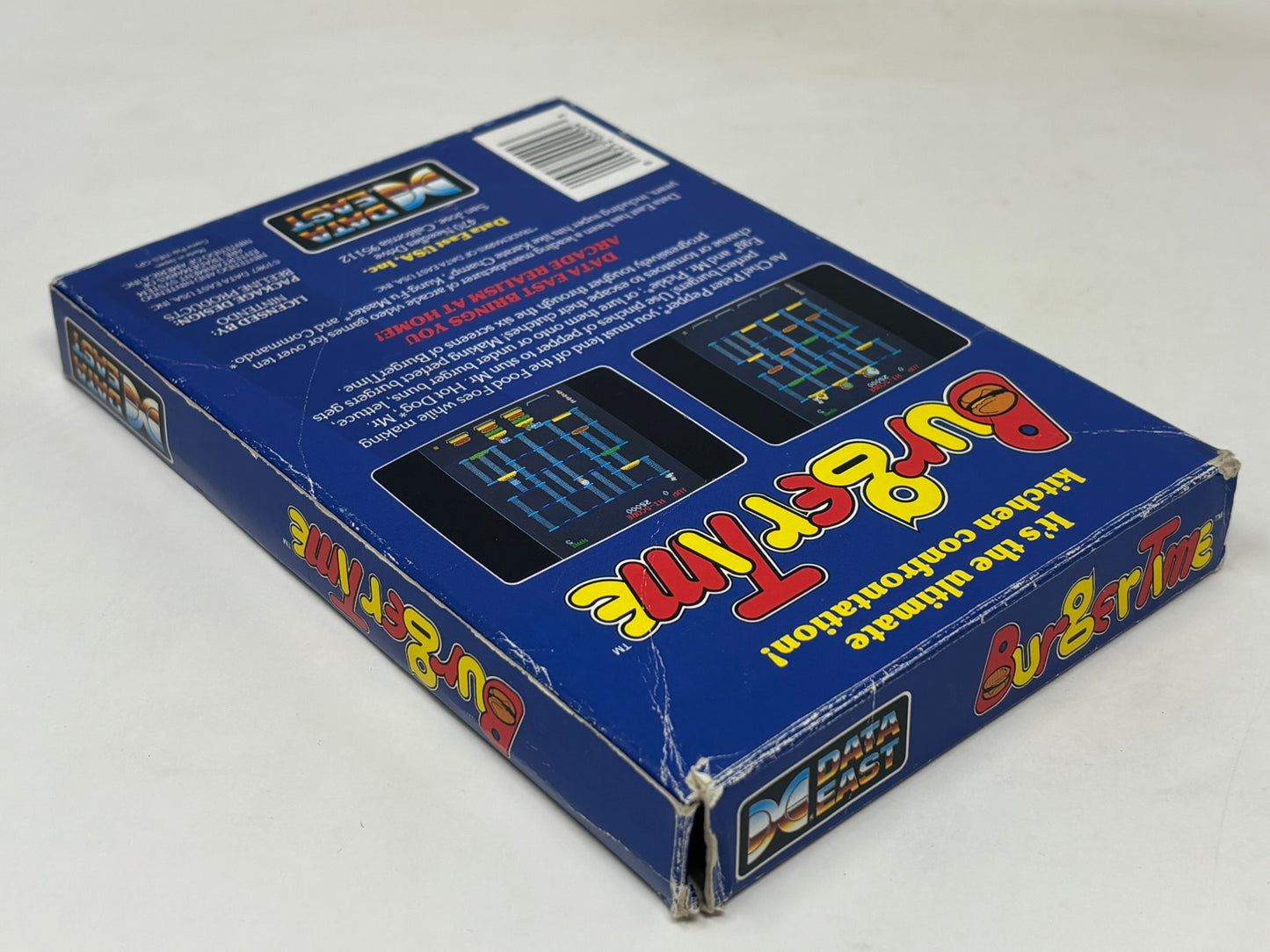 NES Nintendo - BurgerTime - Complete