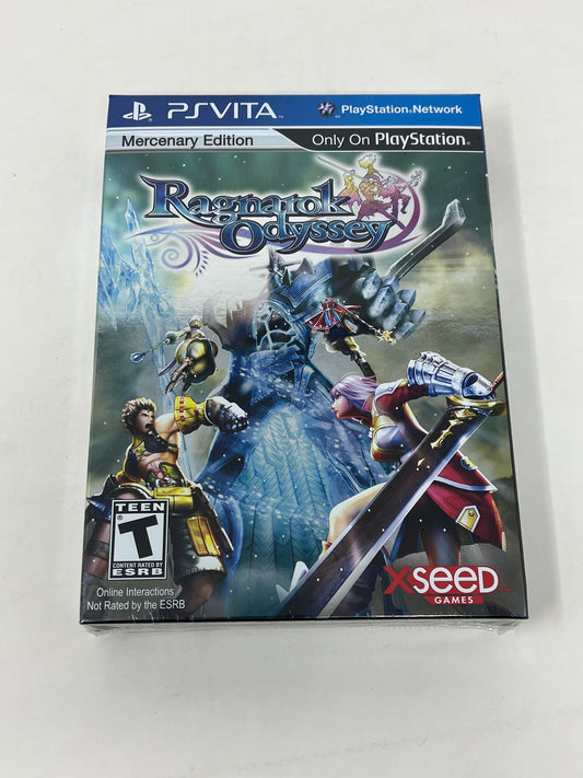 PlayStation Vita - Ragnarok Odyssey: Mercenary Edition - BRAND NEW / SEALED