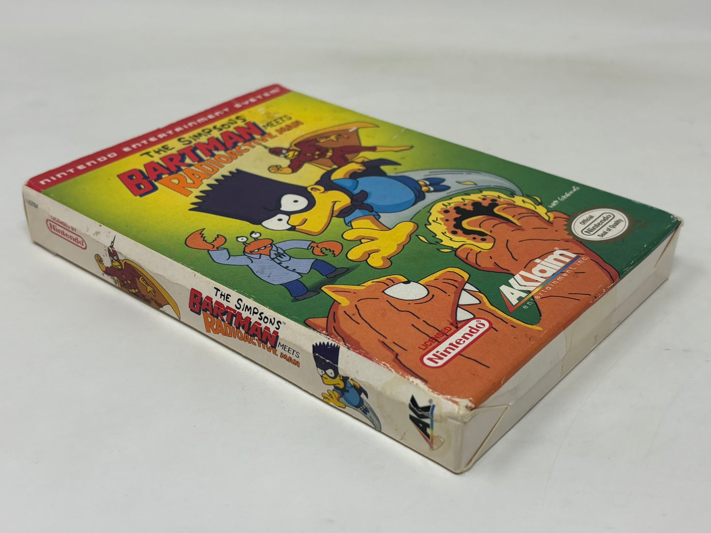NES Nintendo - The Simpson's Bartman Meets Radioactive Man - Complete