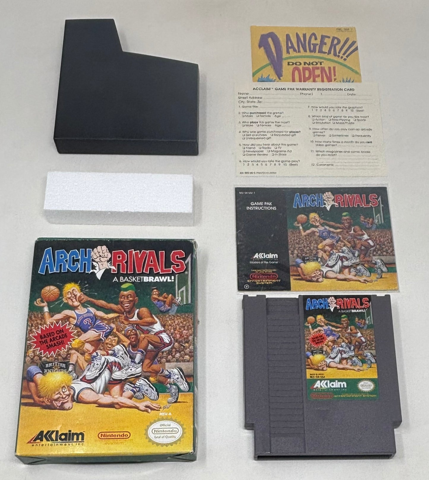 NES Nintendo - Arch Rivals - Complete