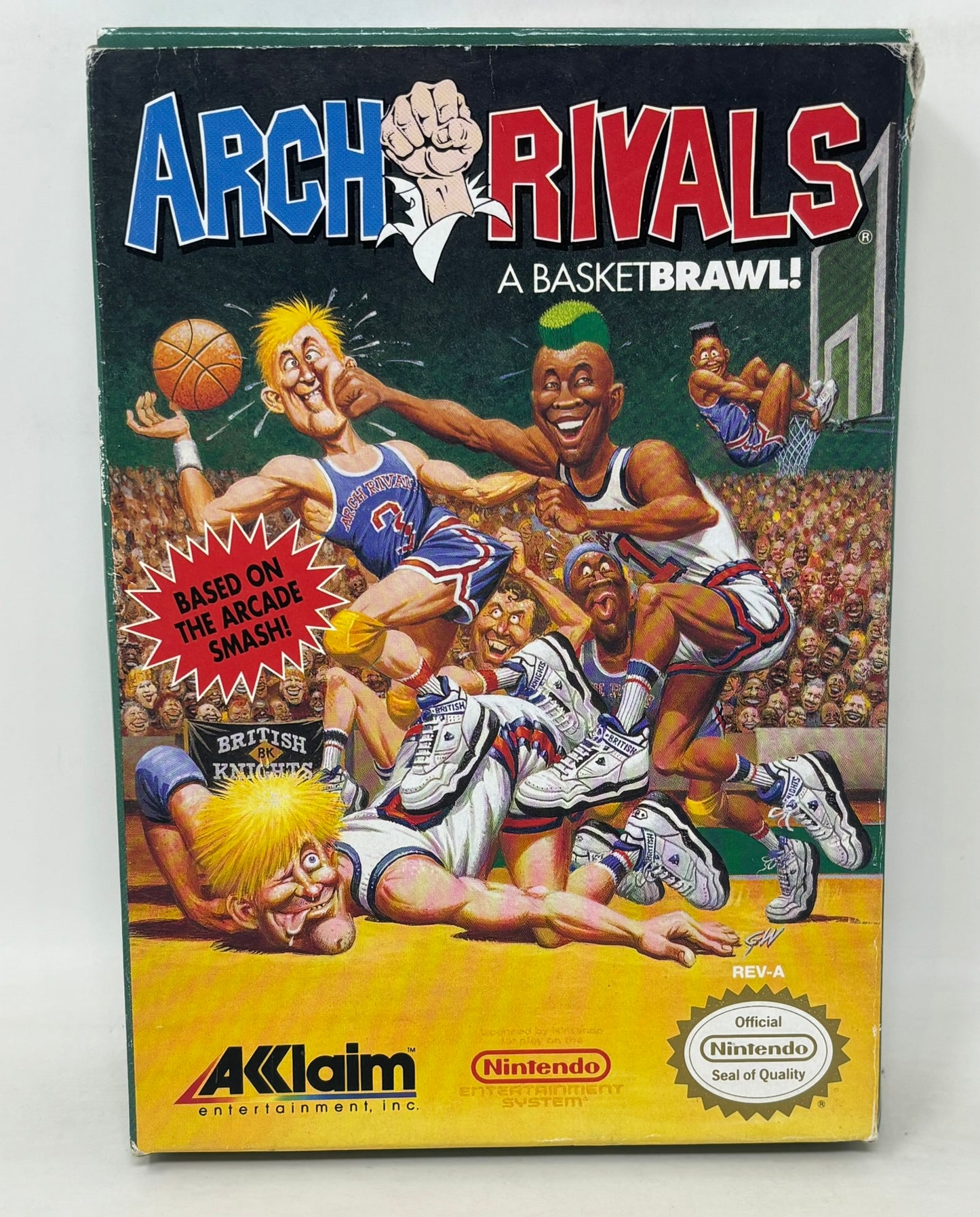 NES Nintendo - Arch Rivals - Complete