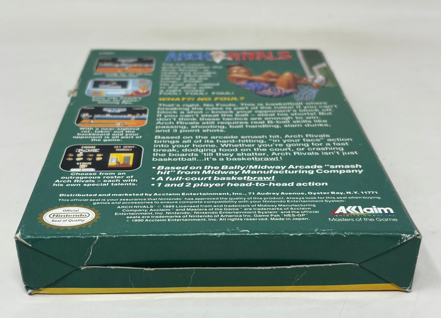 NES Nintendo - Arch Rivals - Complete