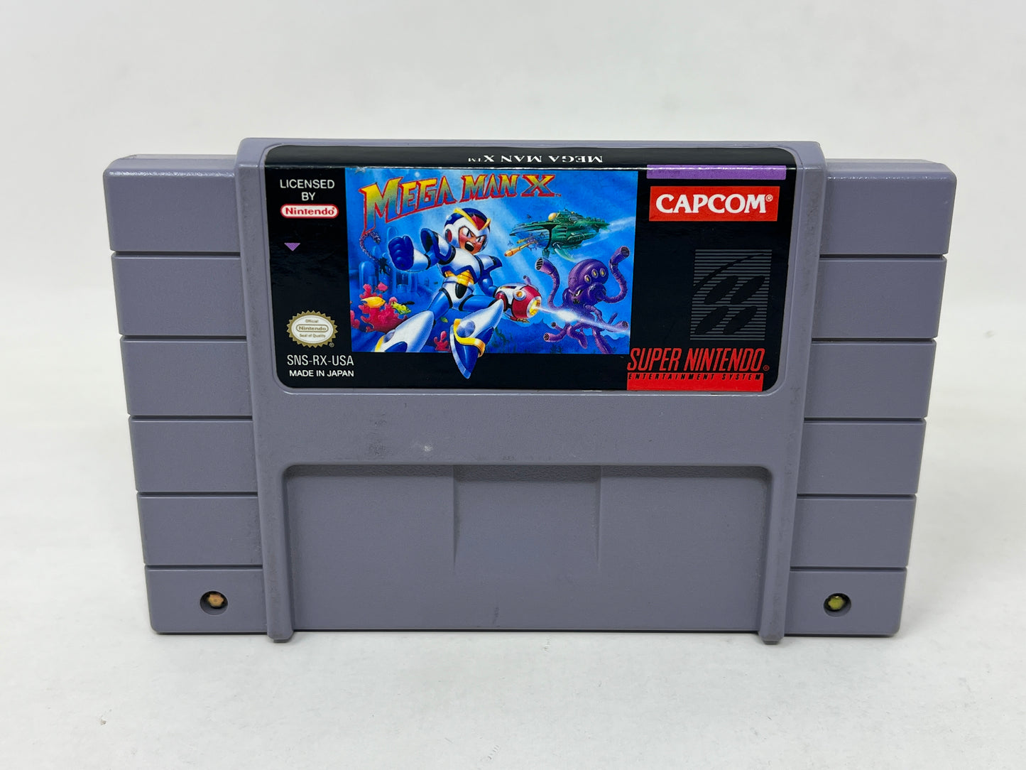 SNES Super Nintendo - Mega Man X