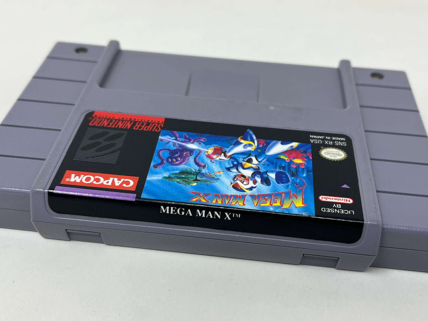 SNES Super Nintendo - Mega Man X