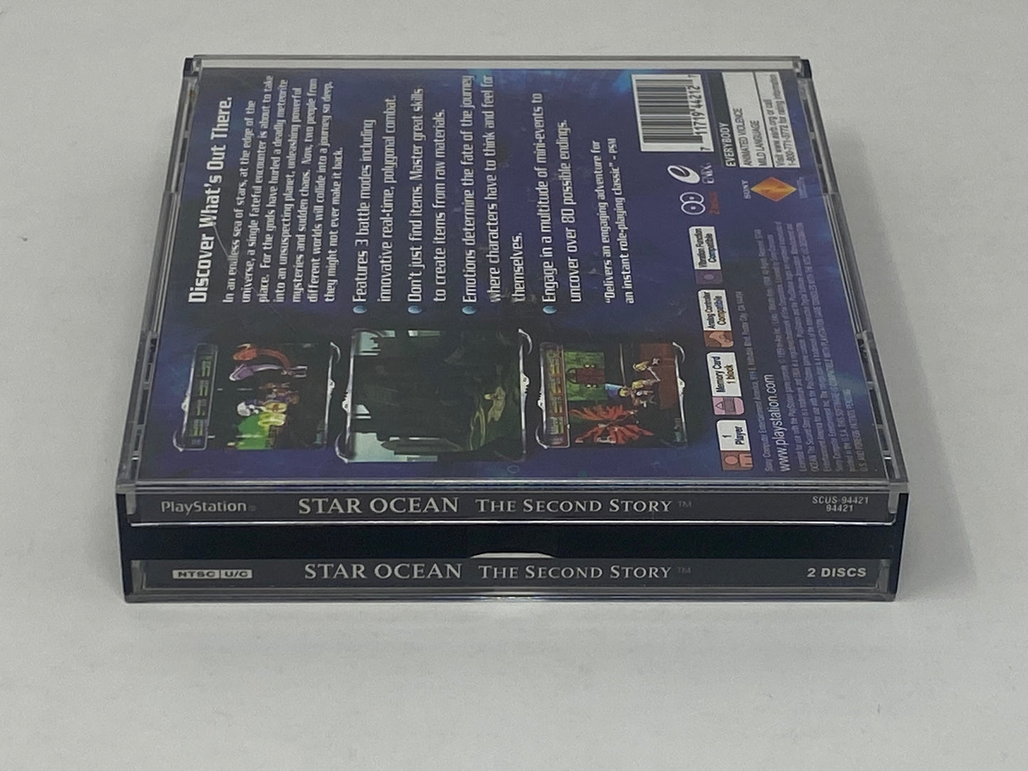 Sony PlayStation - Star Ocean: The Second Story - Complete