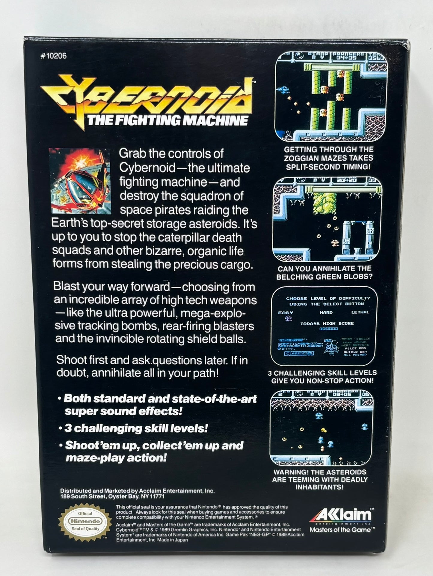 NES Nintendo - Cybernoid The Fighting Machine - Compete