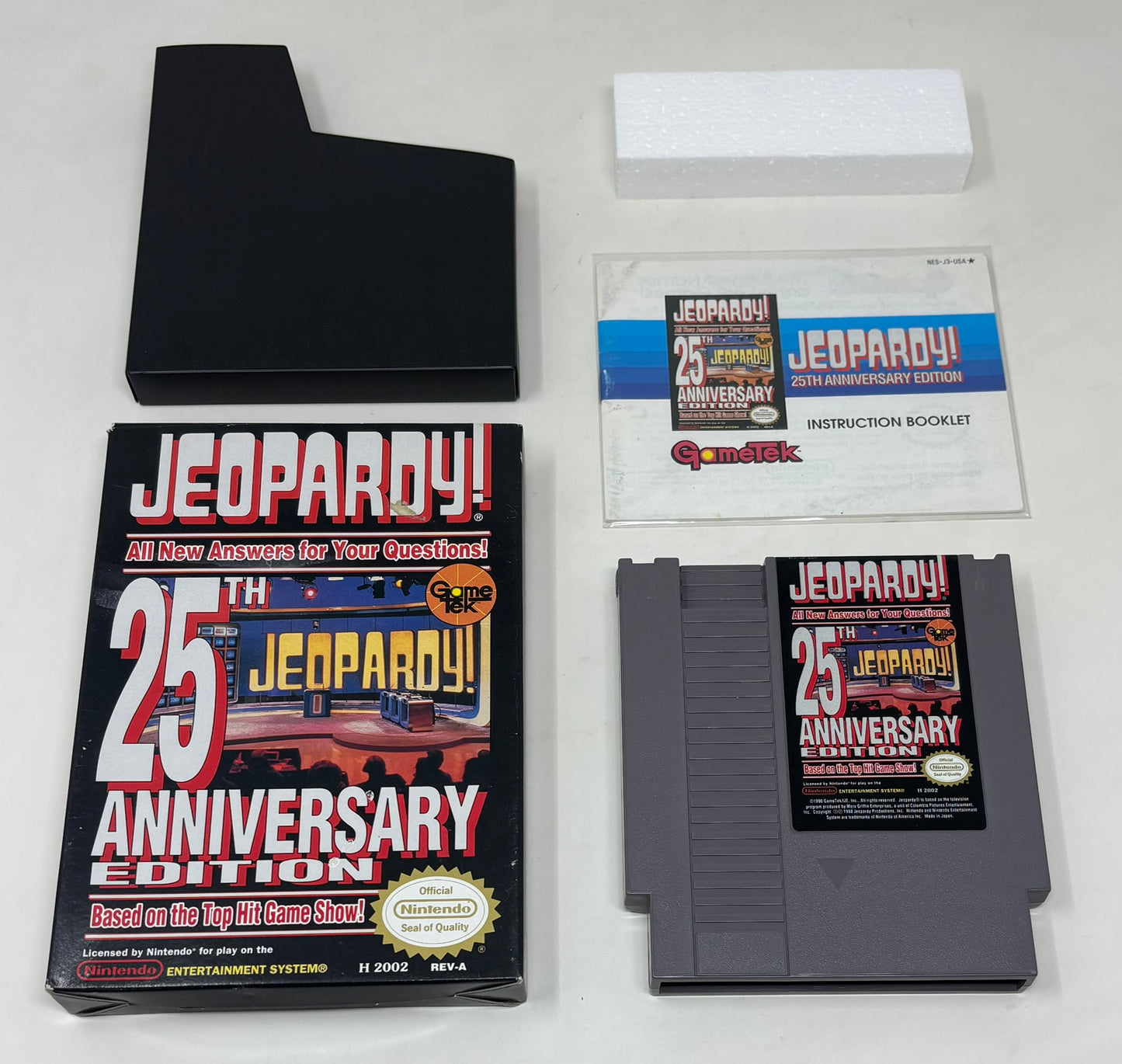 NES Nintendo - Jeopardy! 25th Anniversary Edition - Complete
