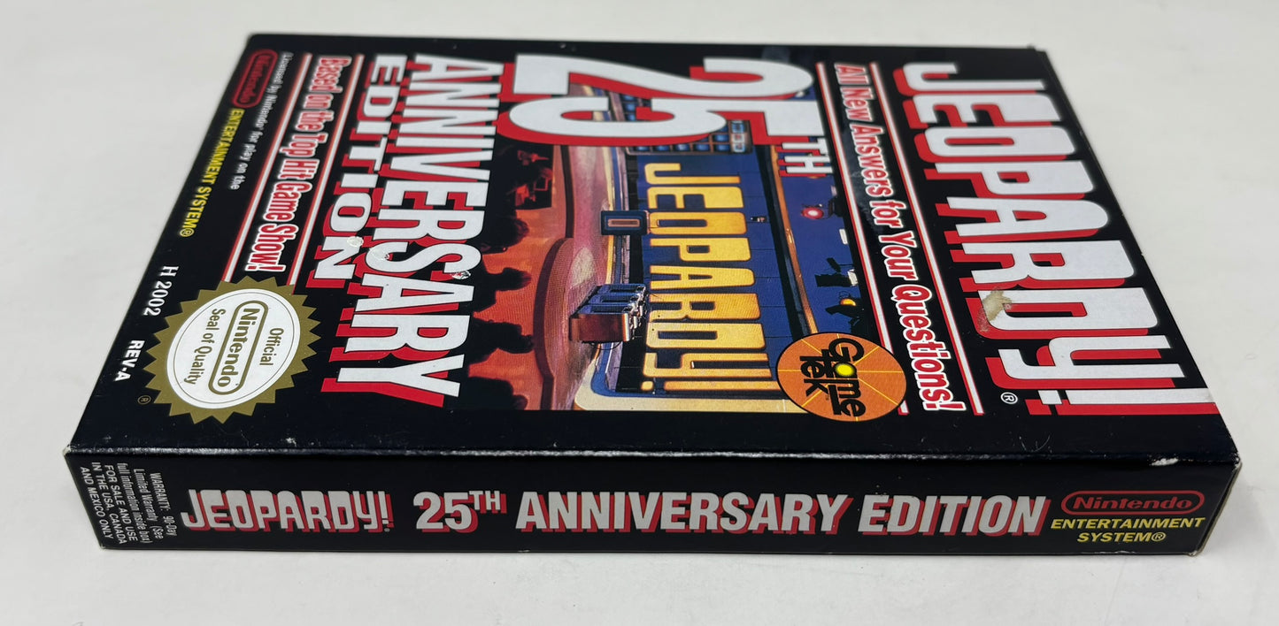 NES Nintendo - Jeopardy! 25th Anniversary Edition - Complete