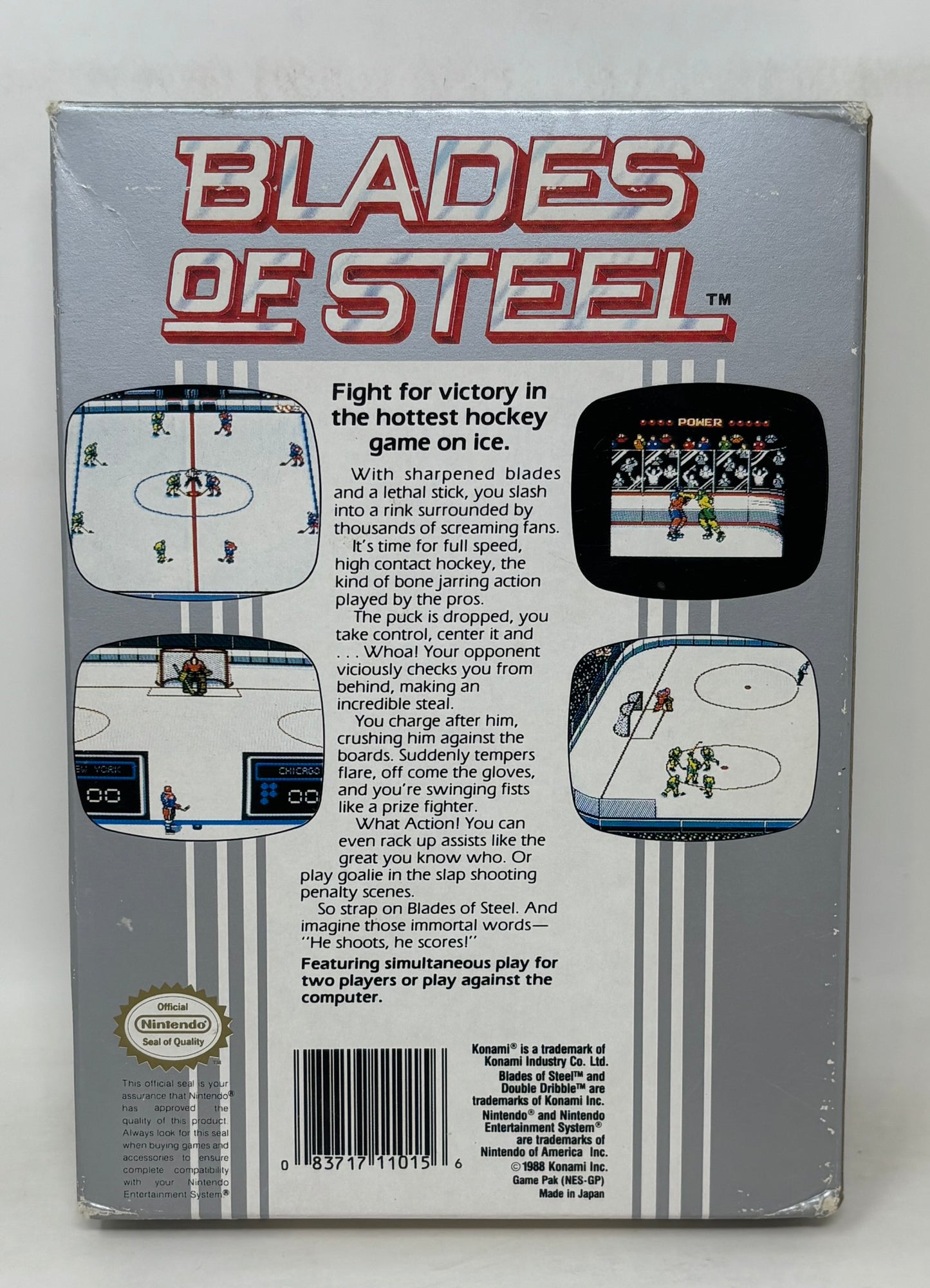 NES Nintendo - Blades of Steel - Complete