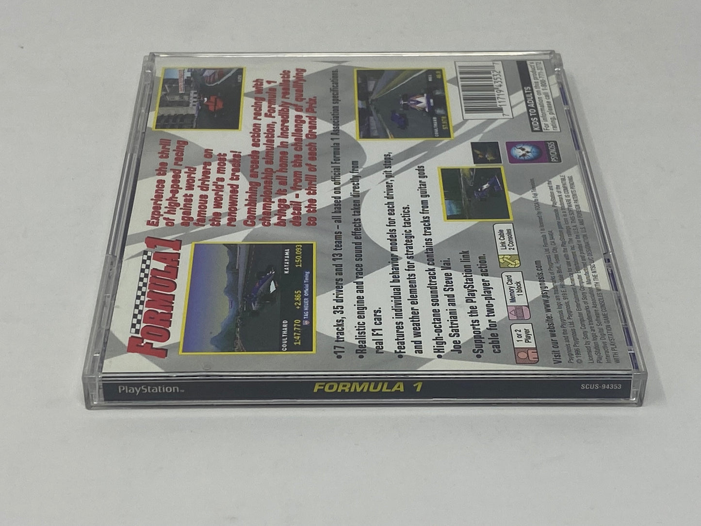 Sony PlayStation - Formula 1 - Complete