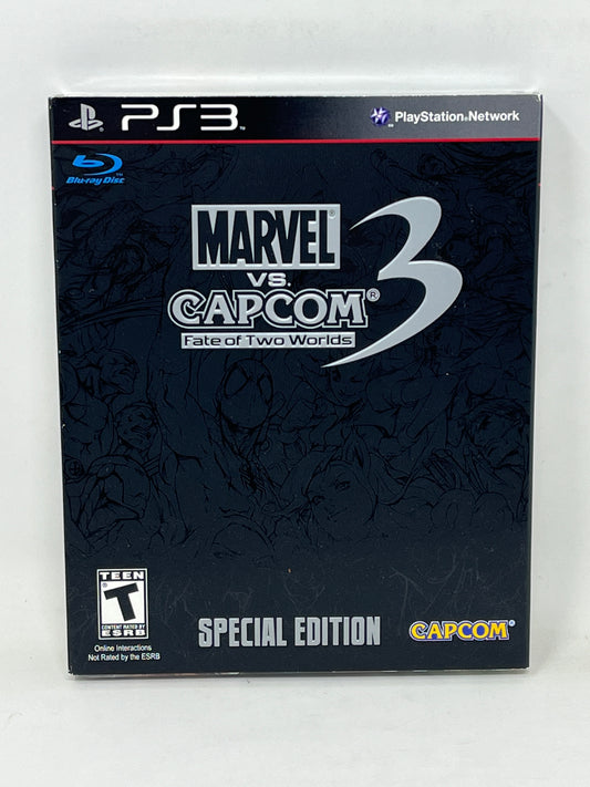 Sony PlayStation 3 - Marvel vs Capcom 3: Fate of Two Worlds Special Edition - BRAND NEW / SEALED
