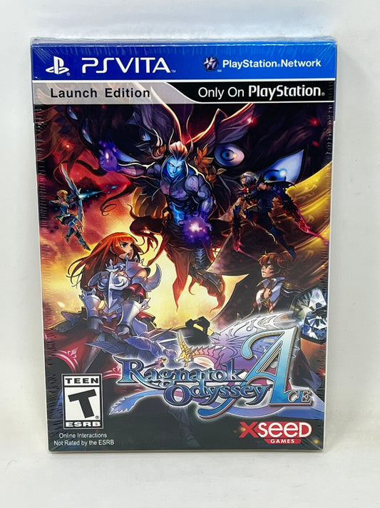 PlayStation Vita - Ragnarok Odyssey Ace Launch Edition - NEW / SEALED