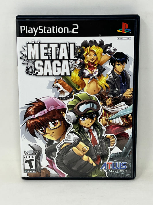 Sony PlayStation 2 - Metal Saga - Complete