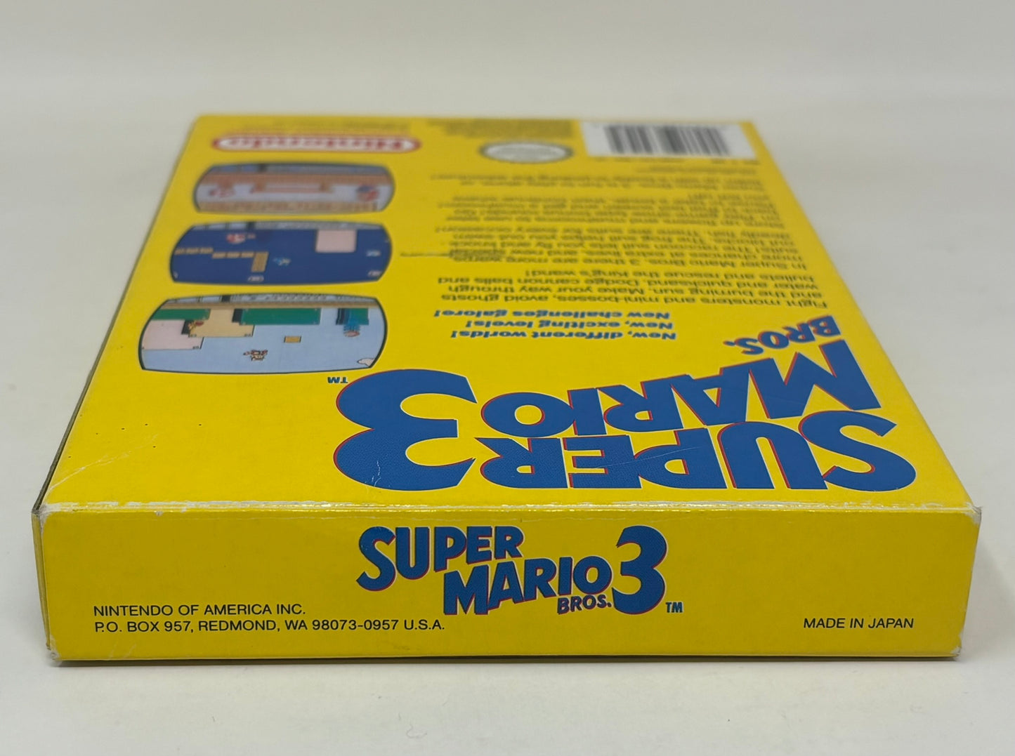 NES Nintendo - Super Mario Bros. 3 (Left Bros) - Complete