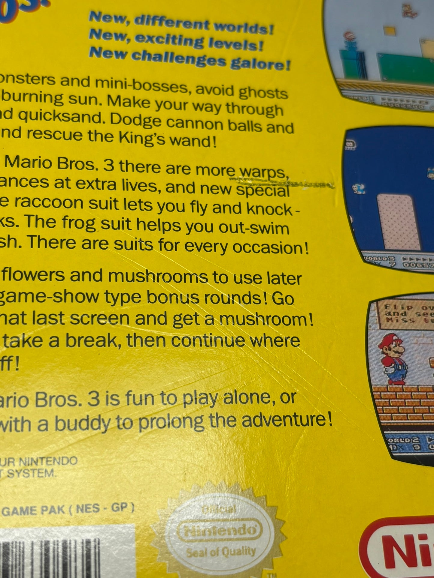 NES Nintendo - Super Mario Bros. 3 (Left Bros) - Complete