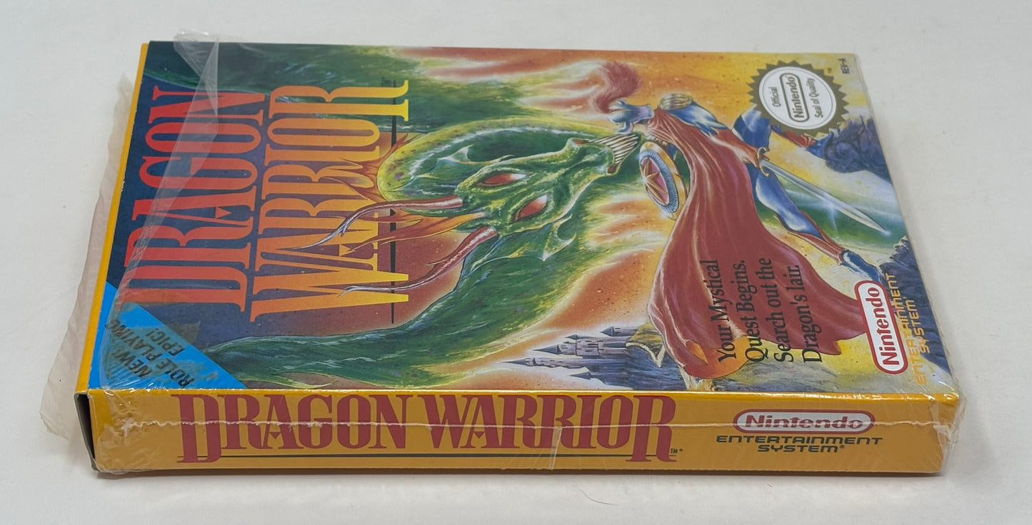 NES Nintendo - Dragon Warrior - Complete w/ Nintendo Power Letter