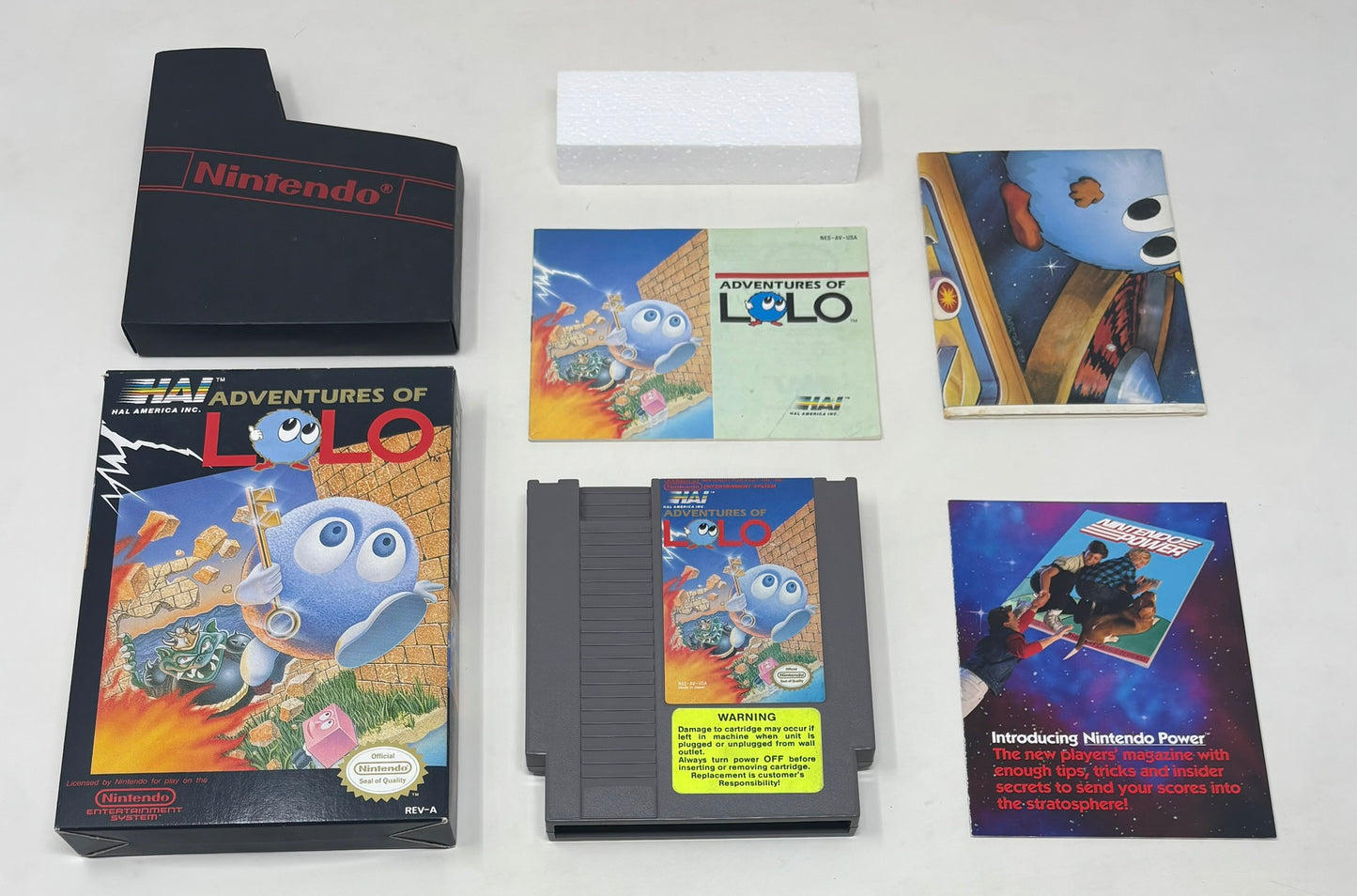 NES Nintendo - Adventures of Lolo - Complete