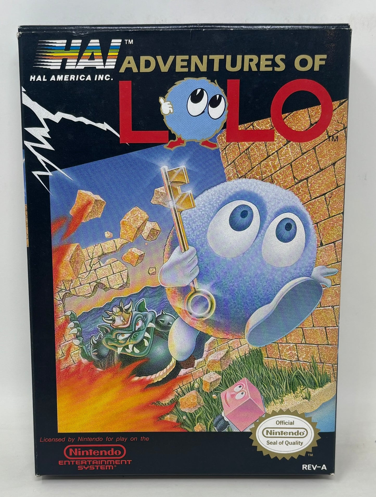 NES Nintendo - Adventures of Lolo - Complete