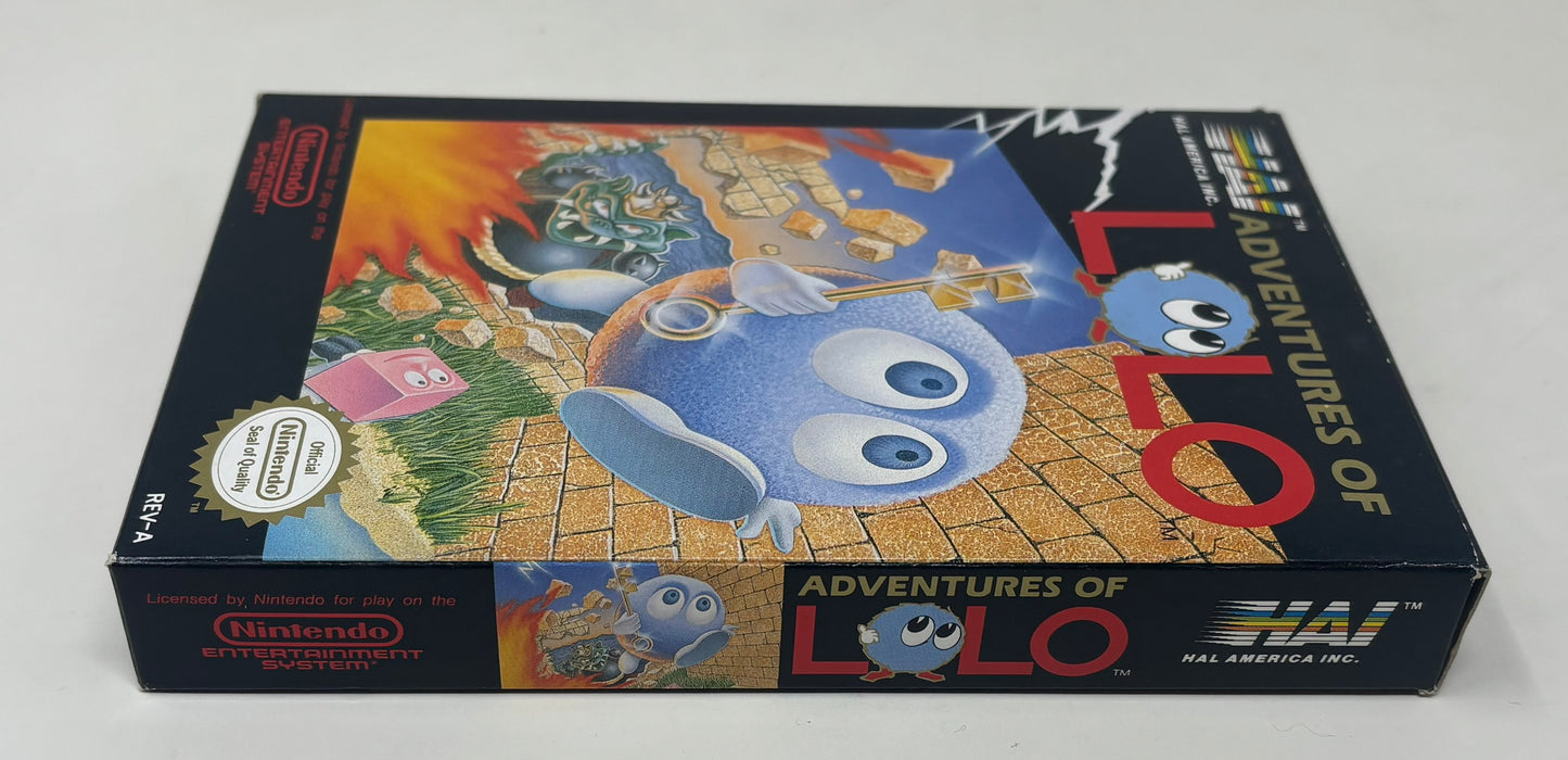 NES Nintendo - Adventures of Lolo - Complete