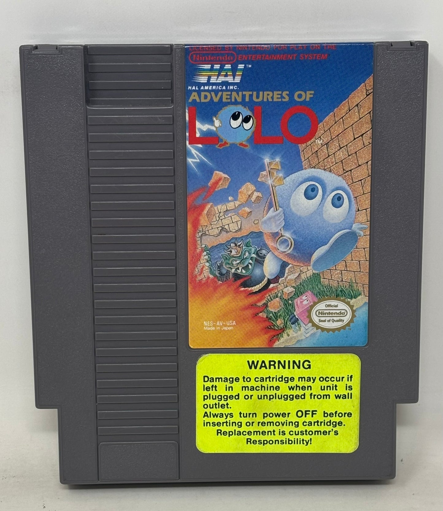 NES Nintendo - Adventures of Lolo - Complete