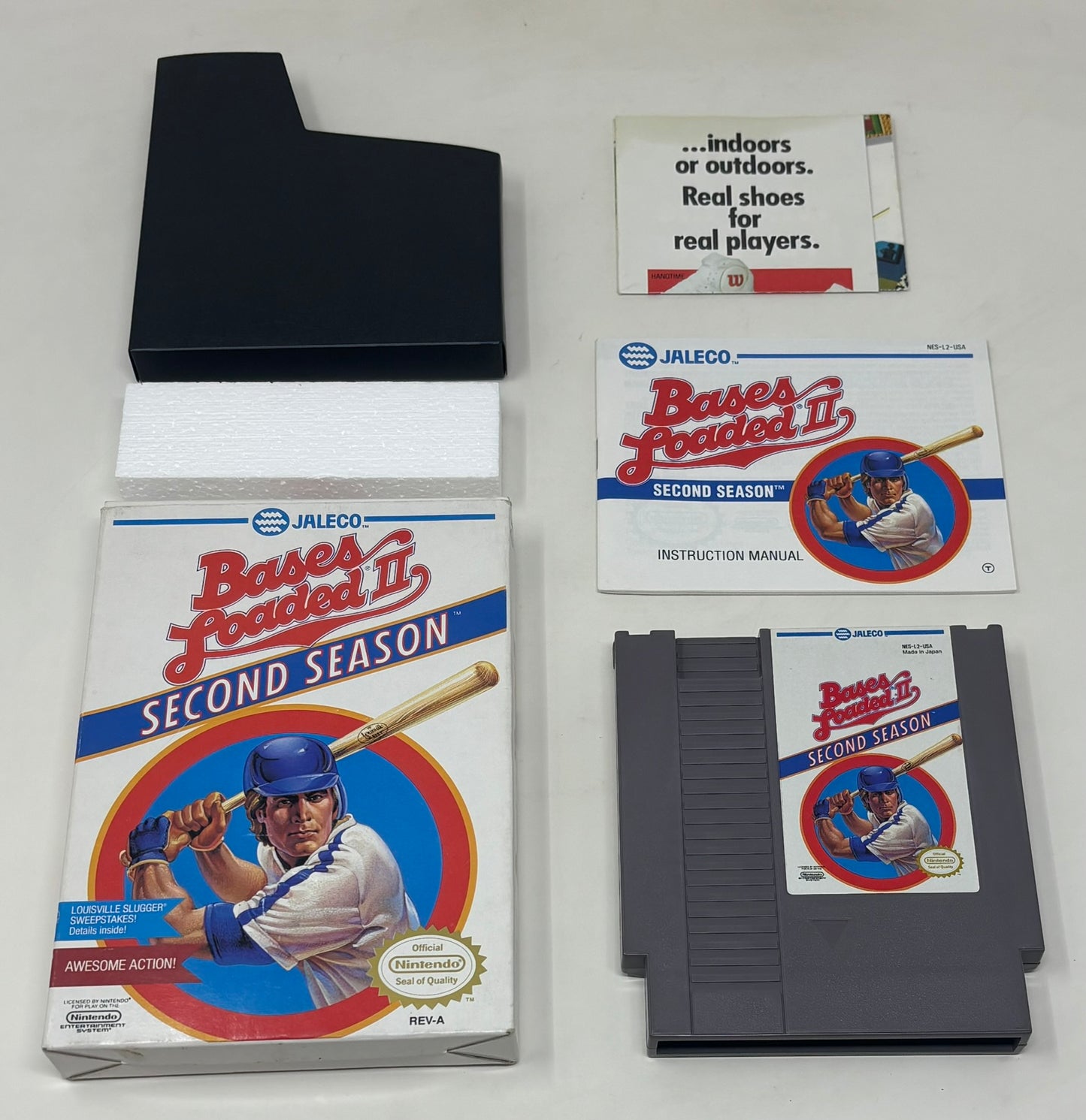 NES Nintendo - Bases Loaded II Second Season - Complete