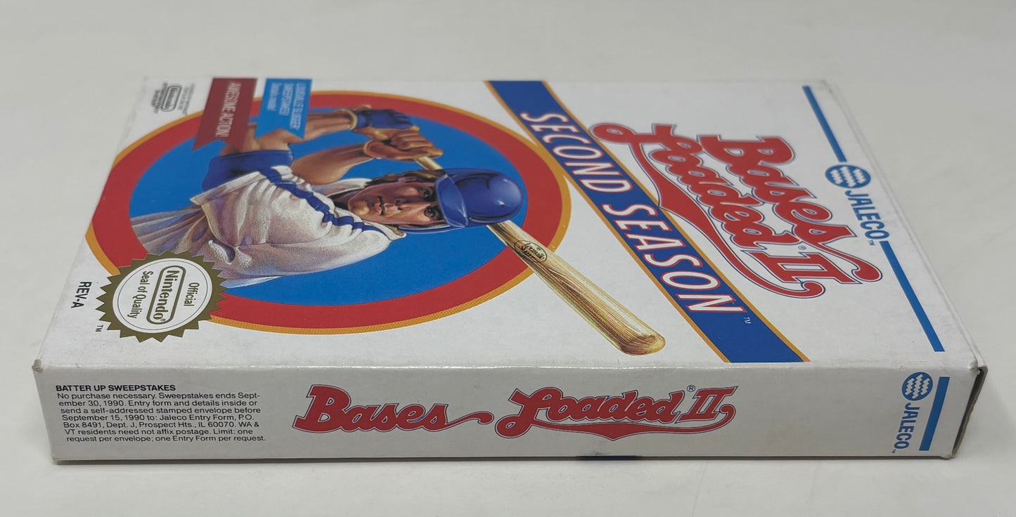 NES Nintendo - Bases Loaded II Second Season - Complete
