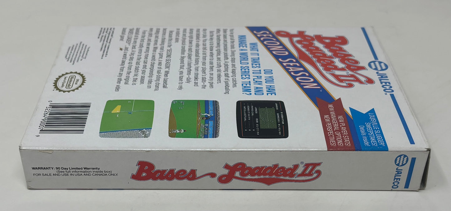 NES Nintendo - Bases Loaded II Second Season - Complete