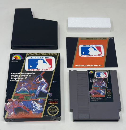NES Nintendo - Major League Baseball - Complete