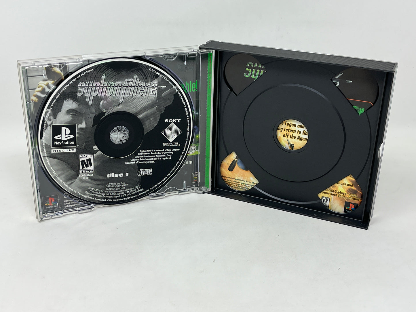 Sony PlayStation - Syphon Filter 2 (Greatest Hits) - Complete