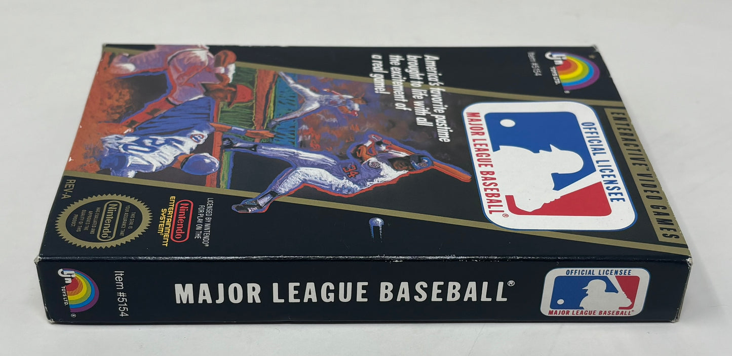 NES Nintendo - Major League Baseball - Complete