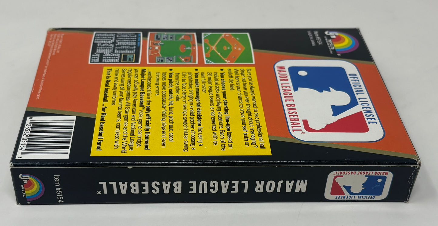 NES Nintendo - Major League Baseball - Complete