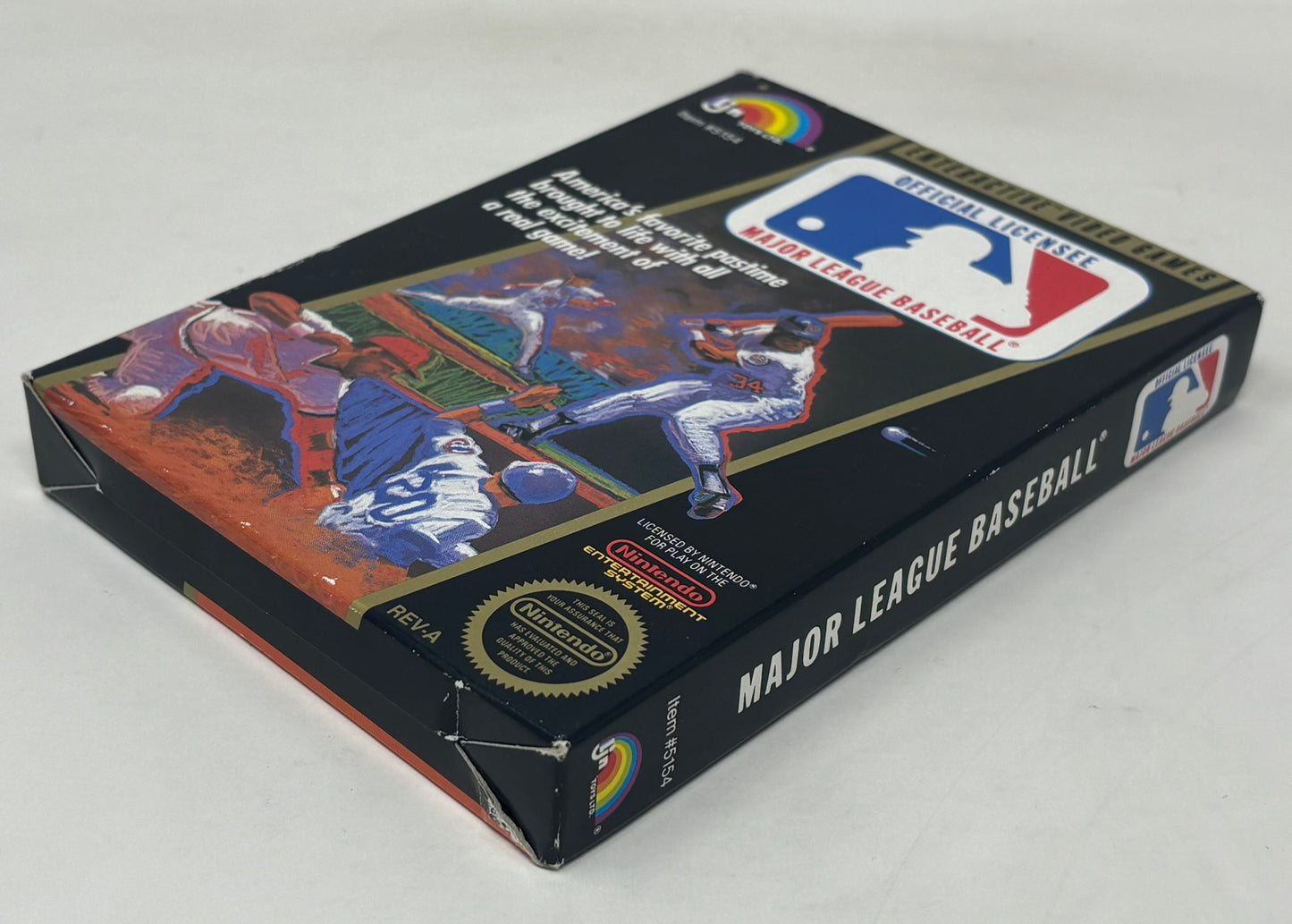 NES Nintendo - Major League Baseball - Complete