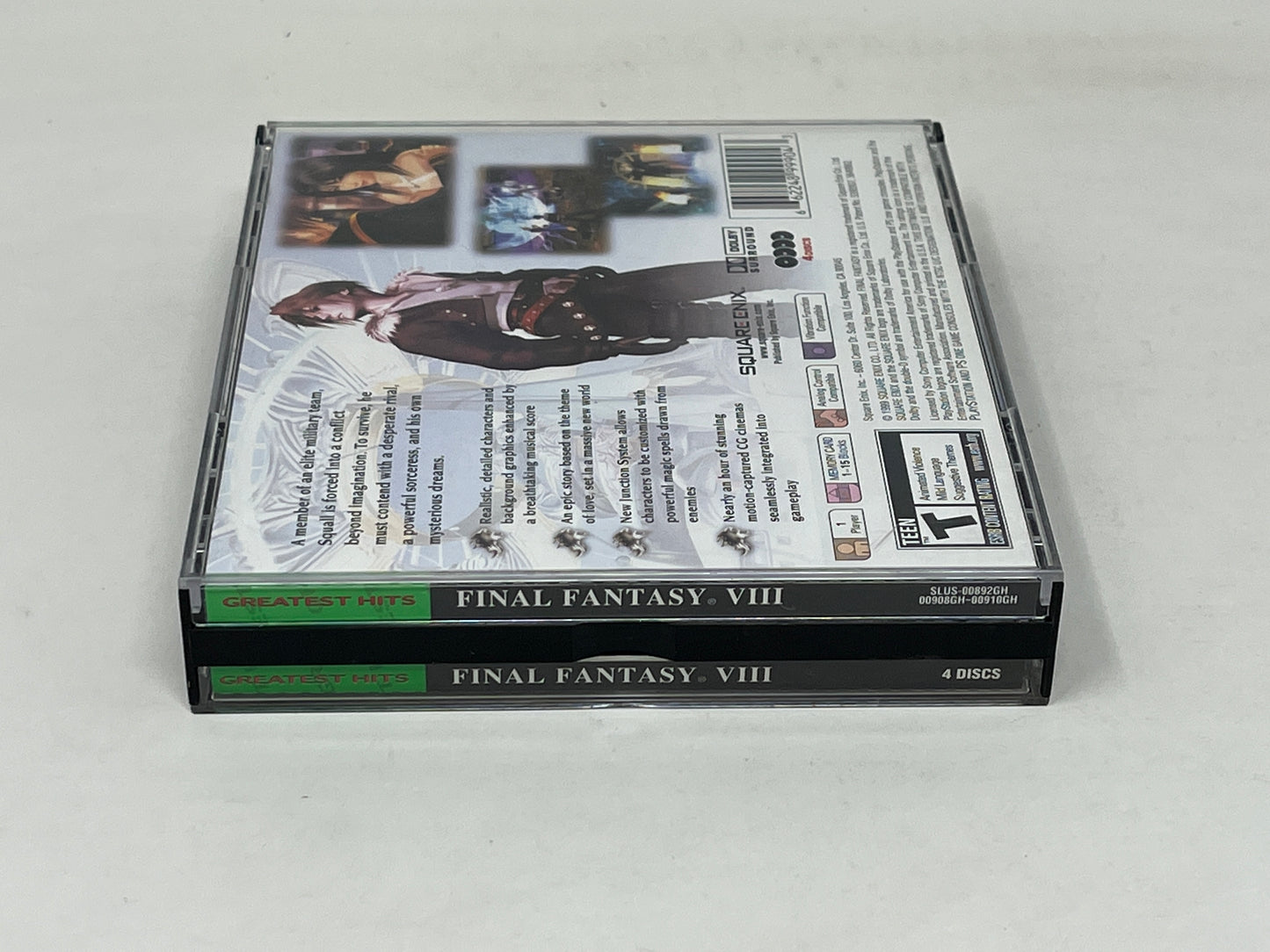 Sony PlayStation - Final Fantasy VIII 8 (Greatest Hits) Complete