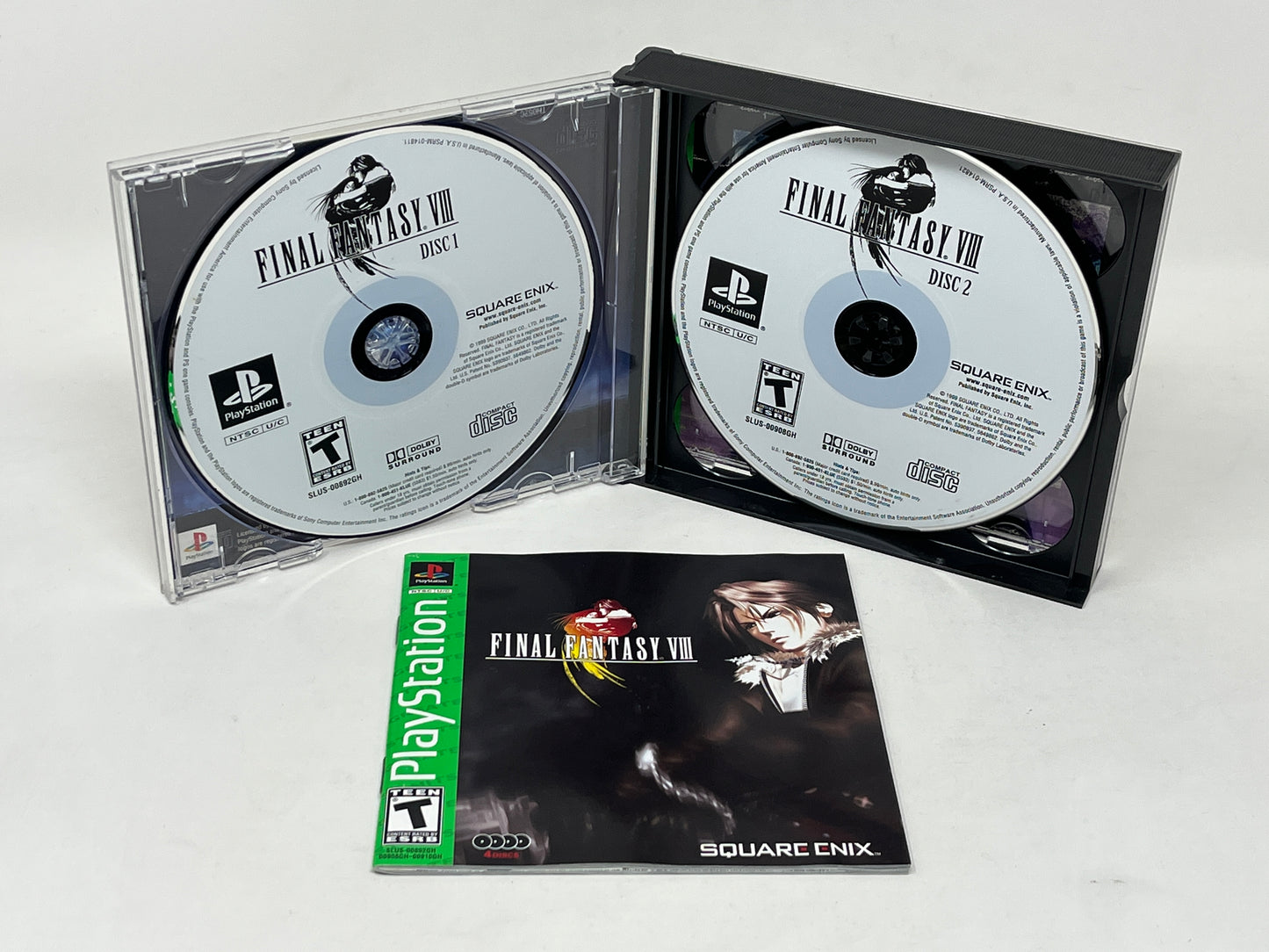 Sony PlayStation - Final Fantasy VIII 8 (Greatest Hits) Complete