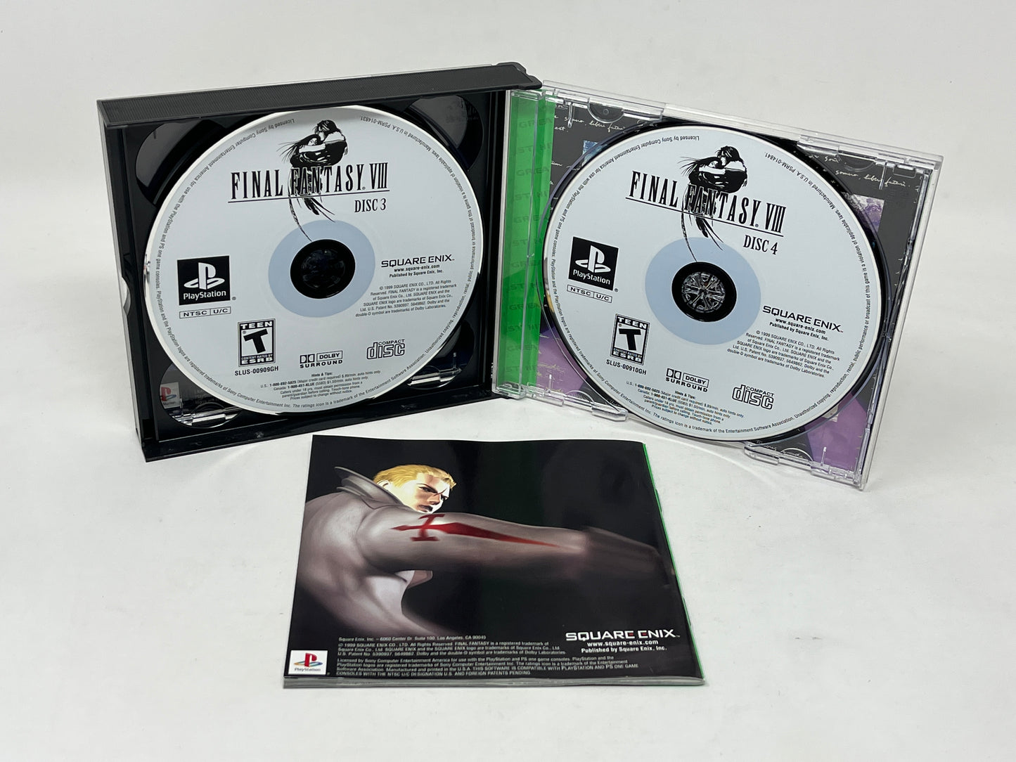 Sony PlayStation - Final Fantasy VIII 8 (Greatest Hits) Complete