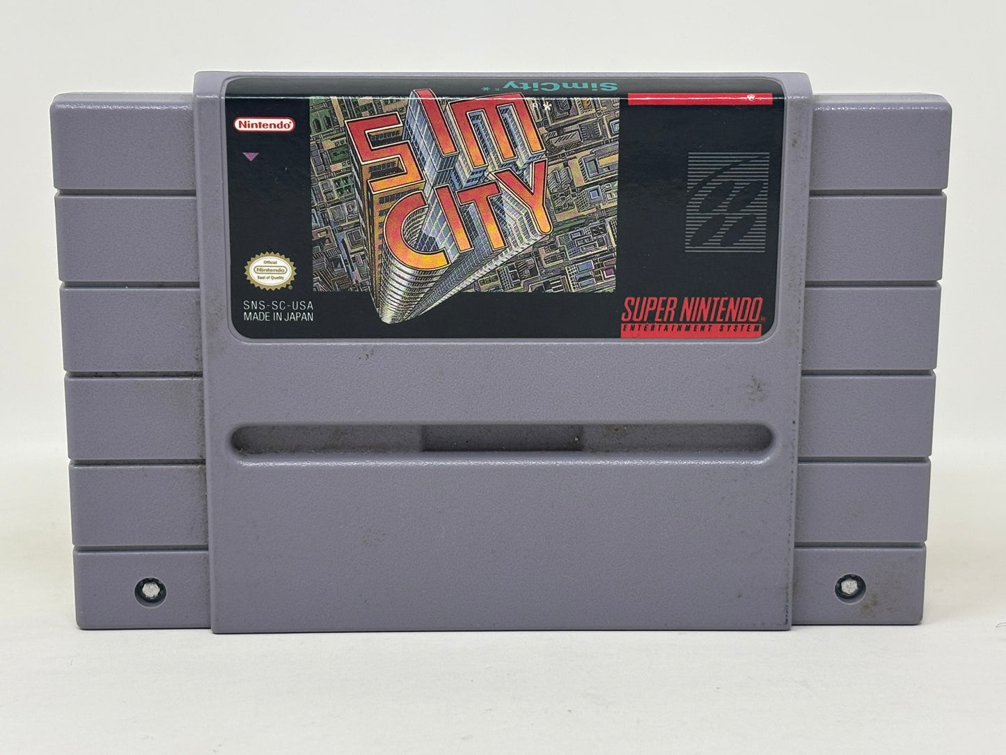 SNES Super Nintendo - SimCity