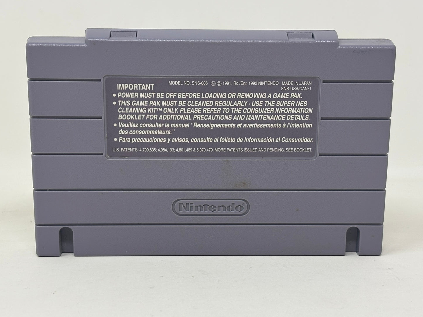 SNES Super Nintendo - SimCity