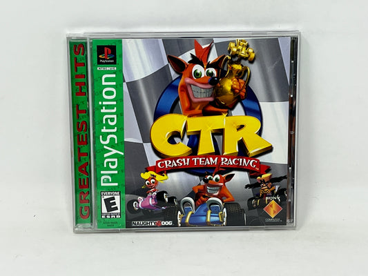 Sony PlayStation - CTR Crash Team Racing (Greatest Hits) Complete
