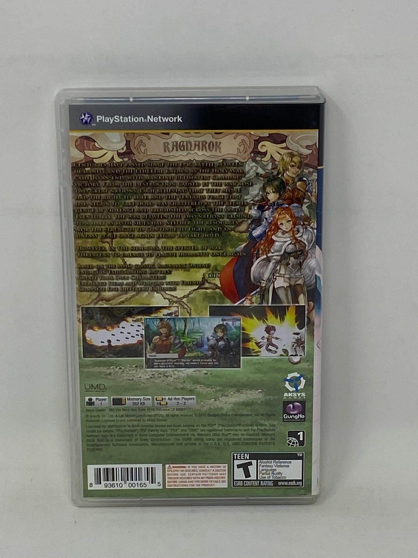 Sony PSP - Ragnarok: Tactics - Complete