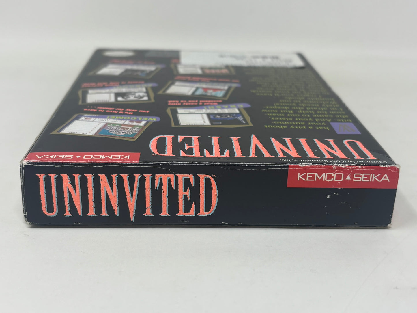 NES Nintendo - Uninvited - In Box