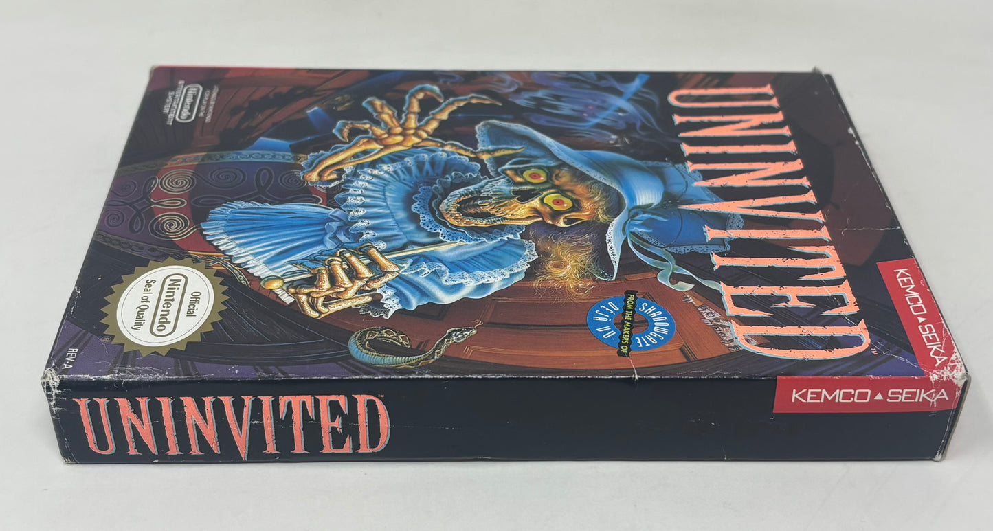 NES Nintendo - Uninvited - In Box