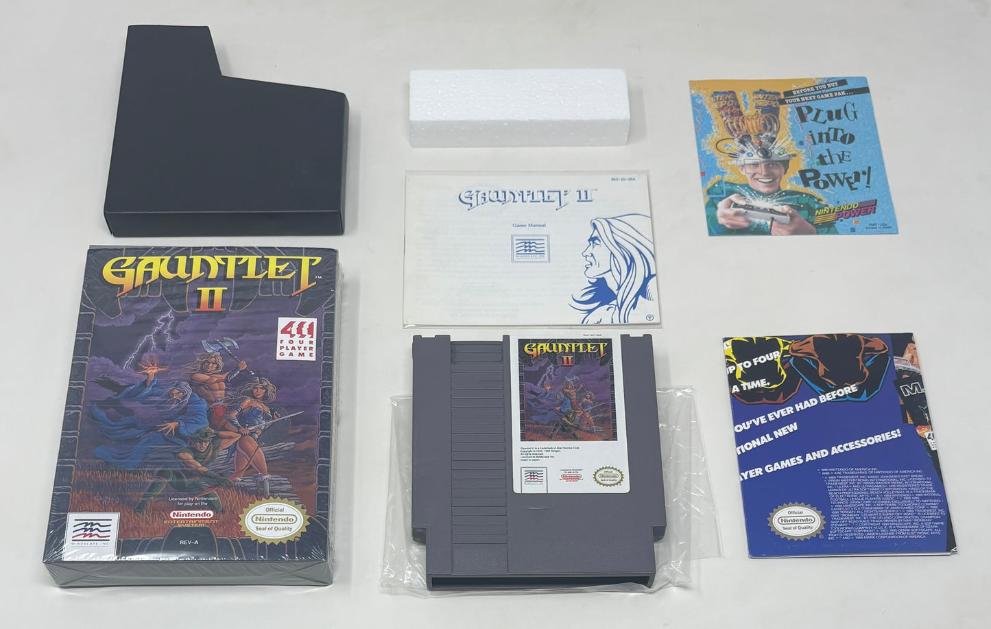 NES Nintendo - Gauntlet II - Complete / Partially Sealed