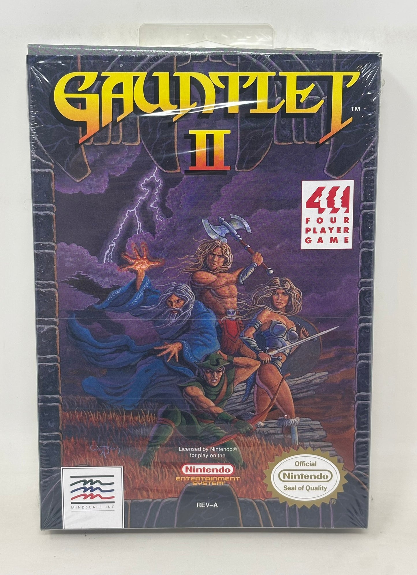 NES Nintendo - Gauntlet II - Complete / Partially Sealed