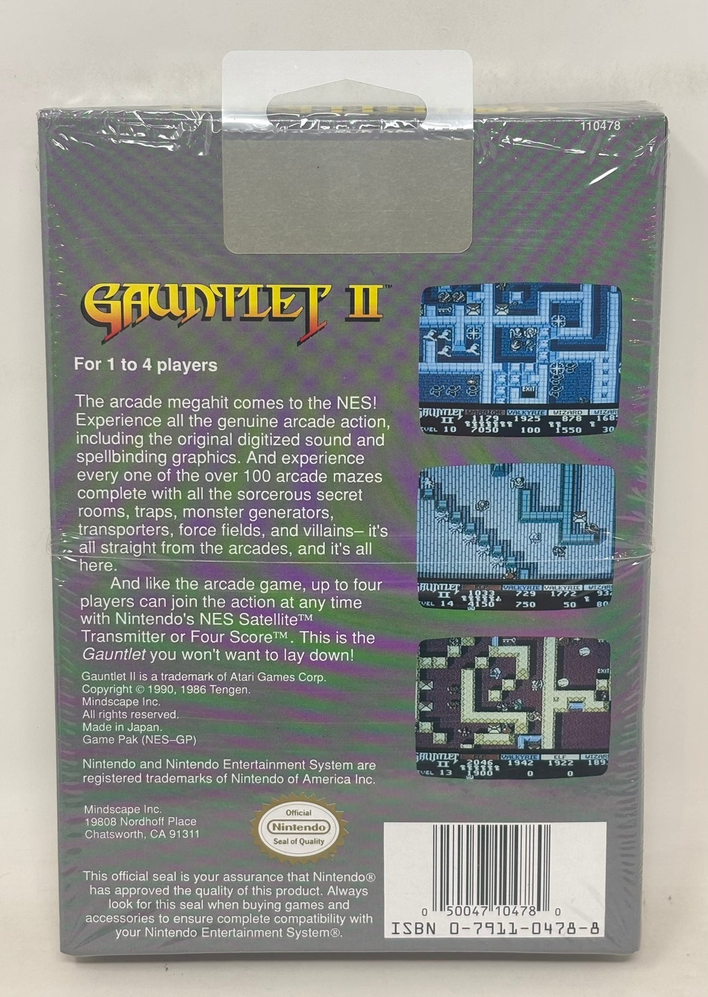 NES Nintendo - Gauntlet II - Complete / Partially Sealed