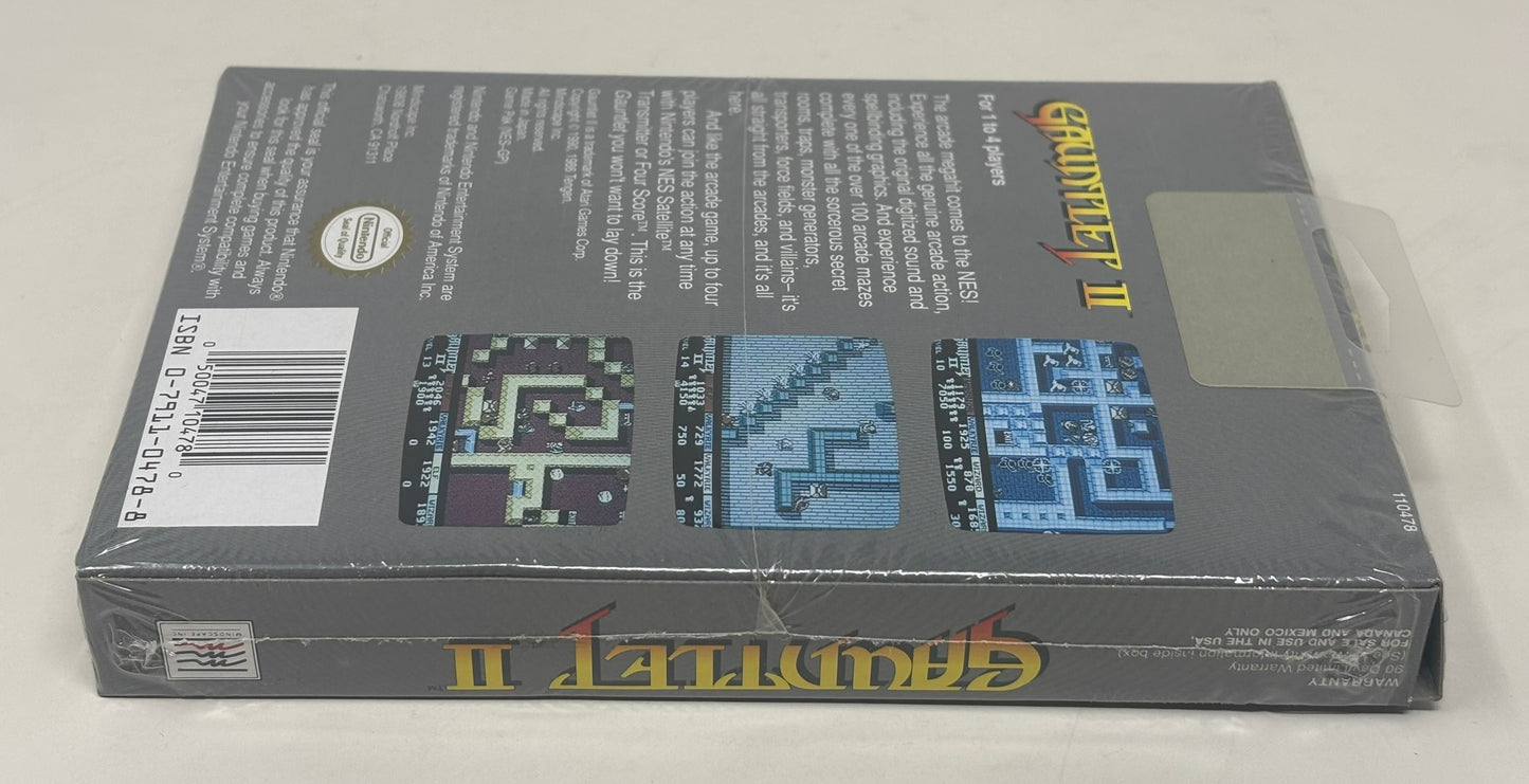 NES Nintendo - Gauntlet II - Complete / Partially Sealed