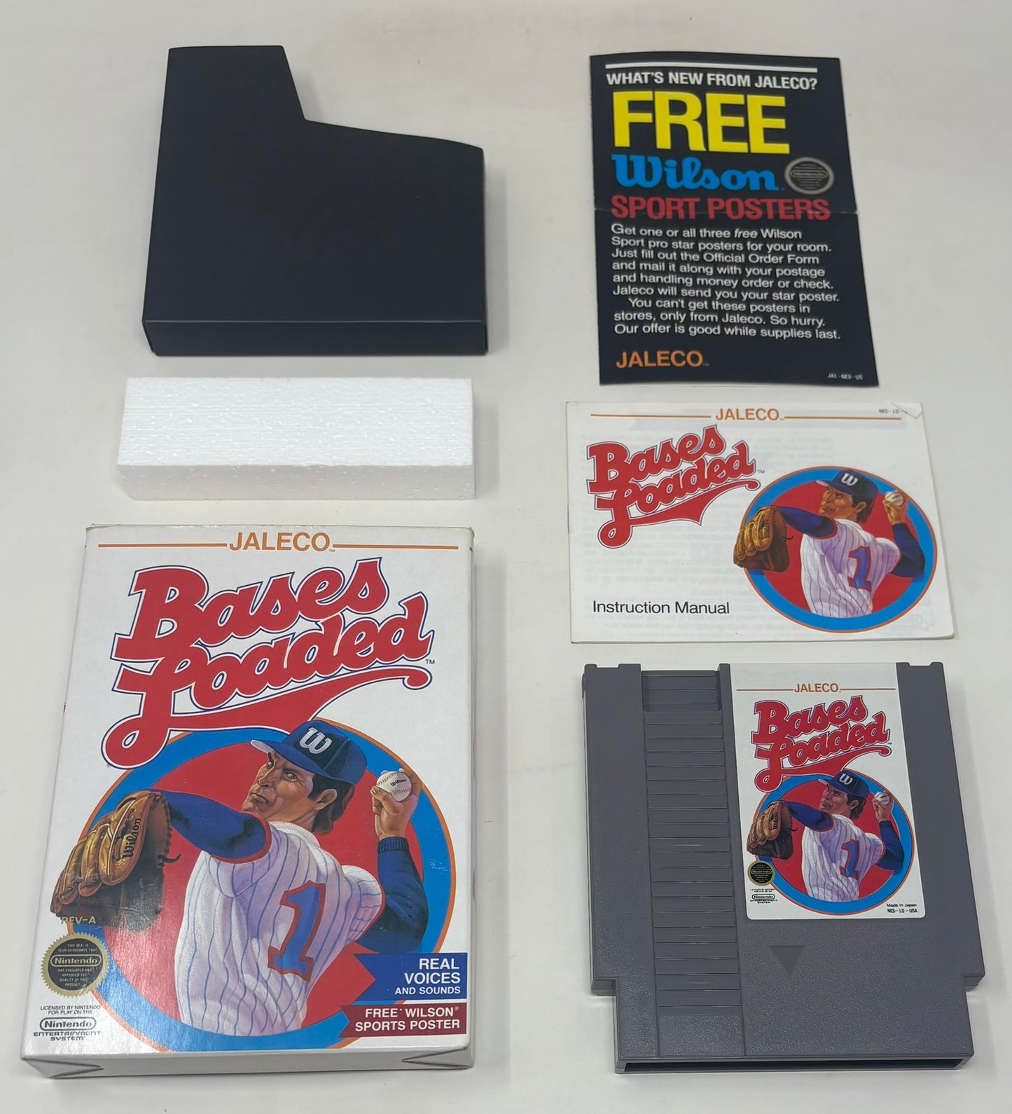 NES Nintendo - Bases Loaded (Complete)