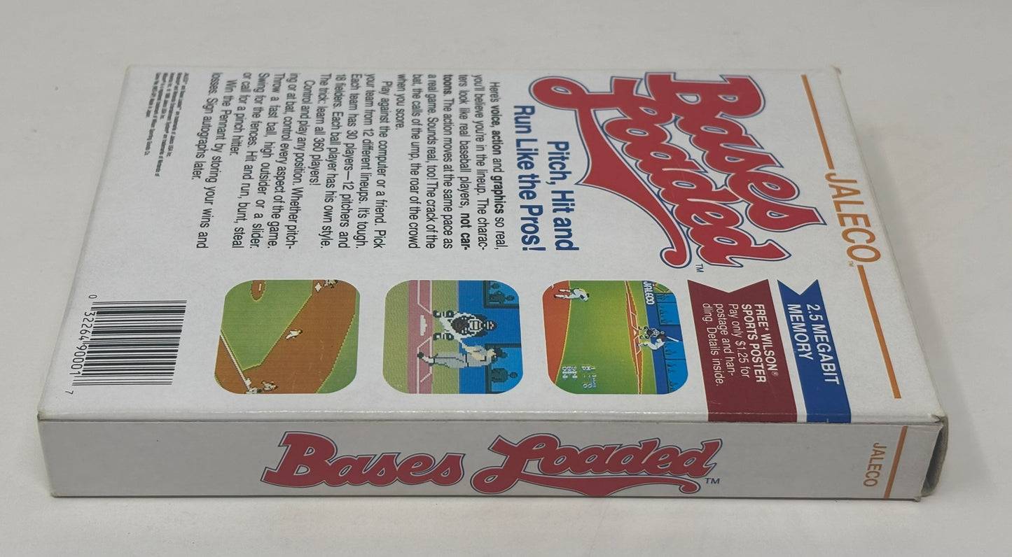 NES Nintendo - Bases Loaded (Complete)